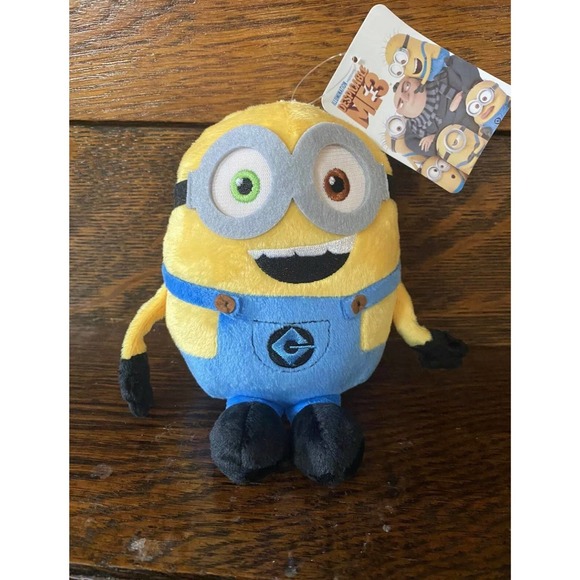Despicable Me 2 Minions Illumination 6" Soft Plush KEVIN Universal Toys - Picture 7 of 8